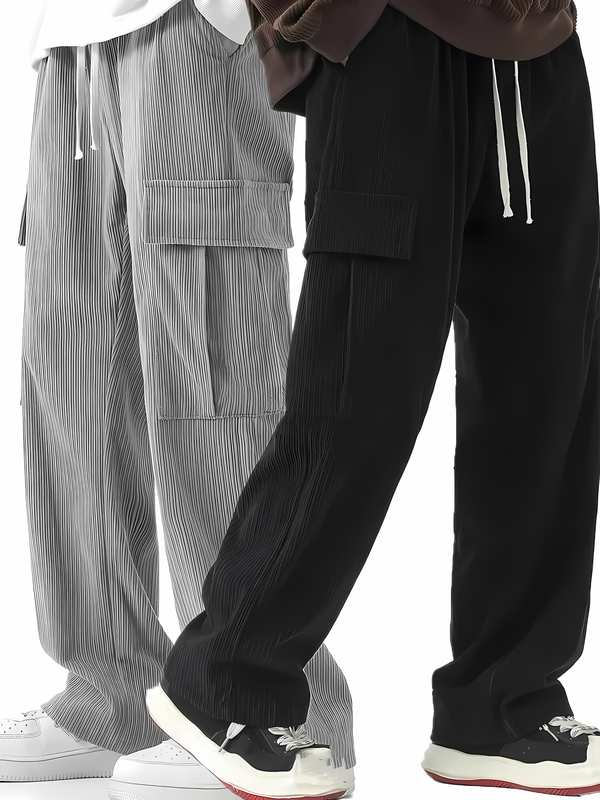 Men's Corduroy Cargo Pant Pack of 2