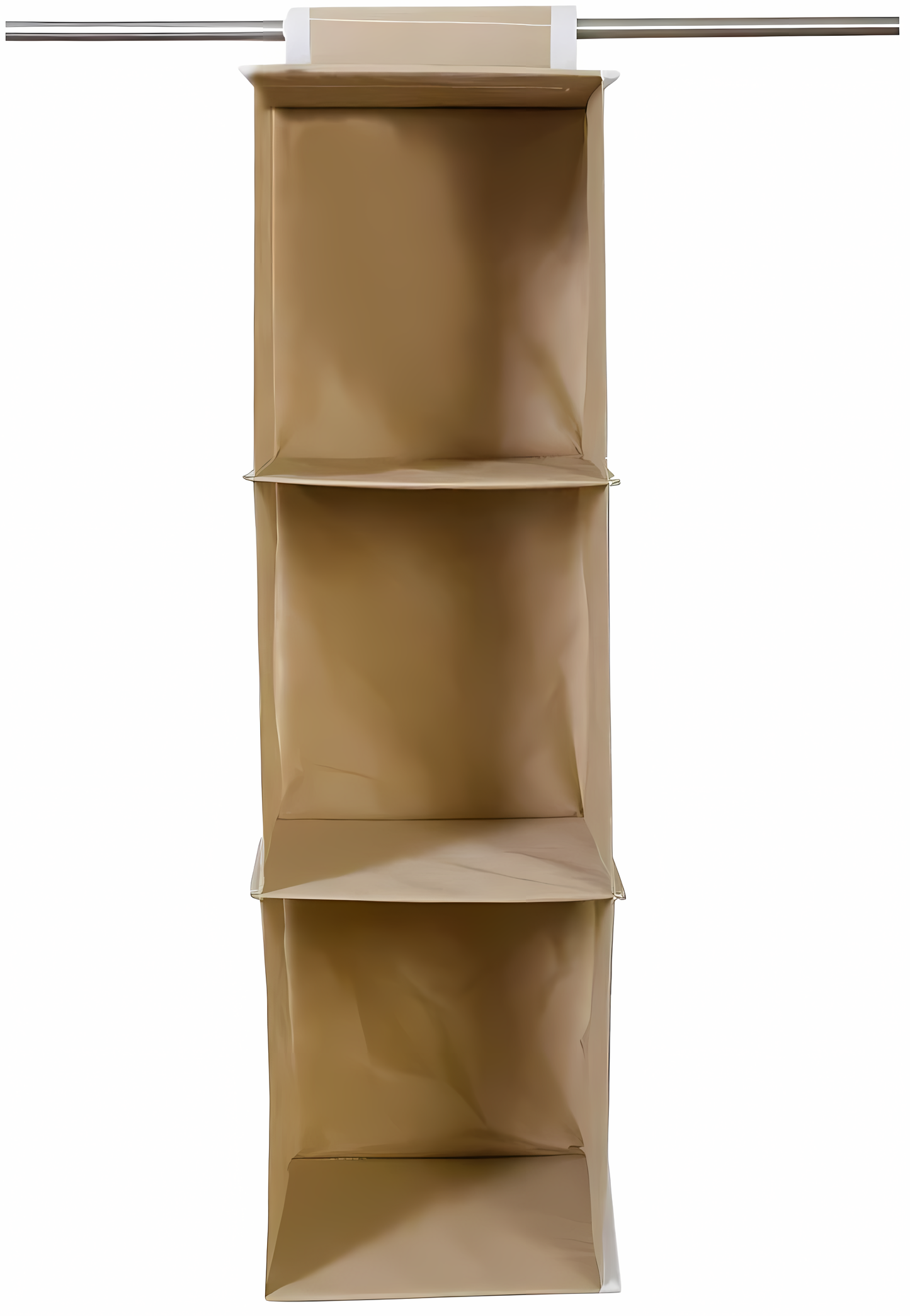 Cloth Organizer - Hanging 3 Shelves Wardrobe Organizer